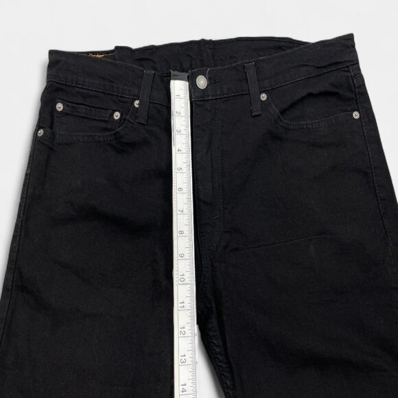 Levi's 511 Men's Straight Leg Black Denim Jeans Mid-Rise Slim Fit Actual 36x31 - Picture 11 of 15